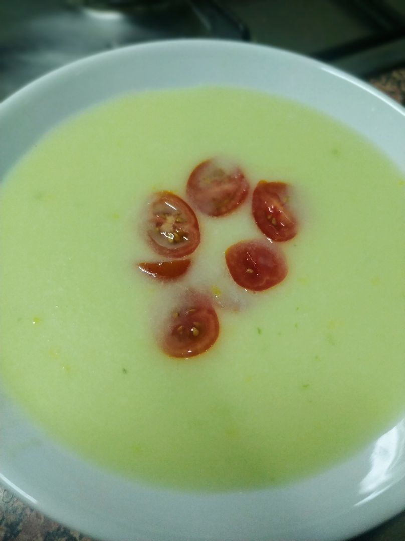 Gazpacho de calabacín Gazpacho de calabacín