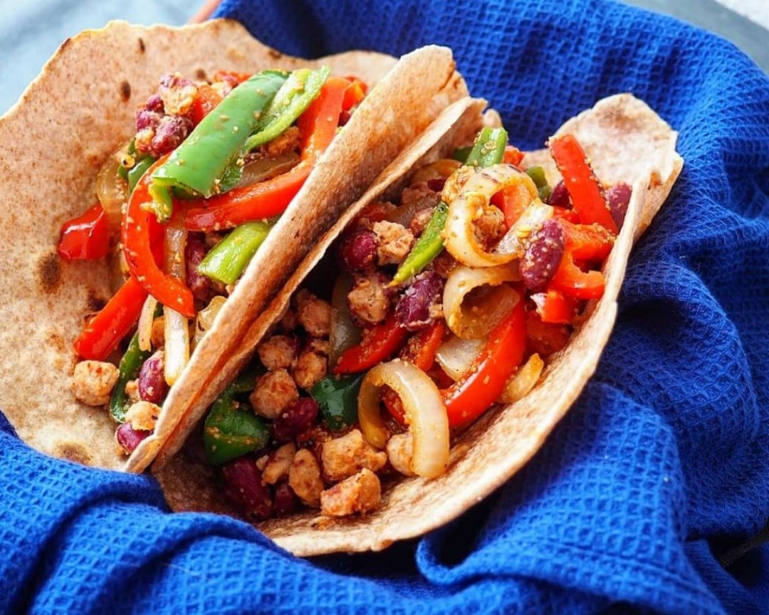 TACOS VEGANOS Paso 6 TACOS VEGANOS Paso 6