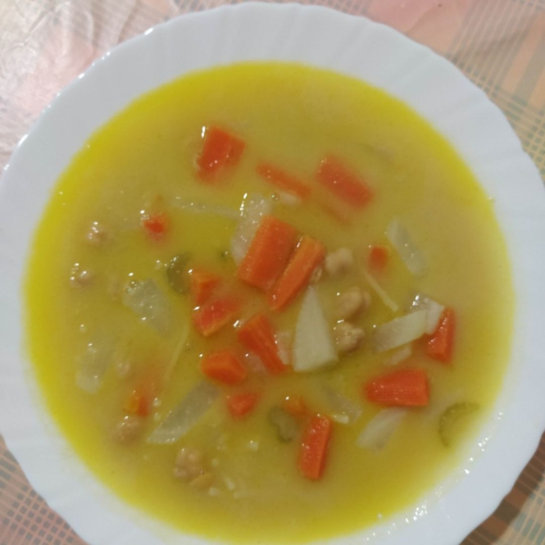 Sopa de garbanzos conquistadora Sopa de garbanzos conquistadora