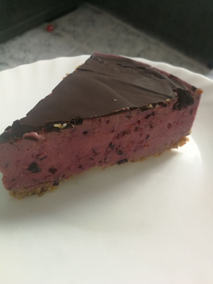 Tarta vegana de frutos rojos Tarta vegana de frutos rojos