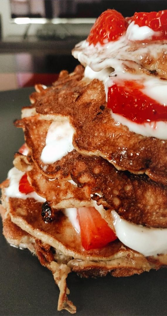 Pancakes de zanahoria fit Pancakes de zanahoria fit