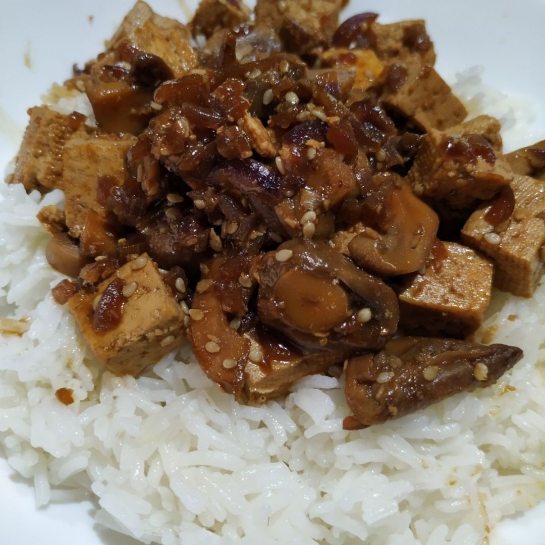 Tofu Teriyaki ⛩️ Paso 6 Tofu Teriyaki ⛩️ Paso 6