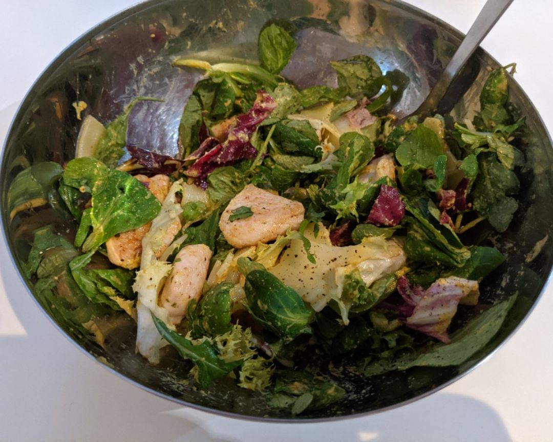 Ensalada de pavo