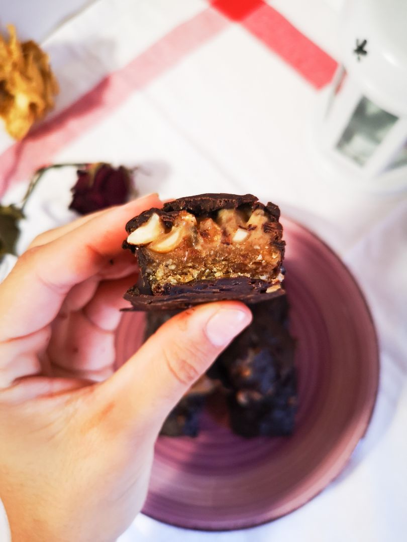 SNICKERS SALUDABLES 🍫🥜 SNICKERS SALUDABLES 🍫🥜