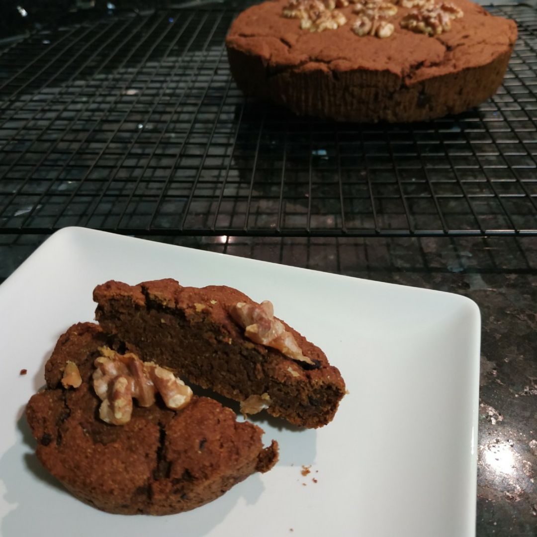 Brownie de Boniato con Cacao y Nueces Brownie de Boniato con Cacao y Nueces