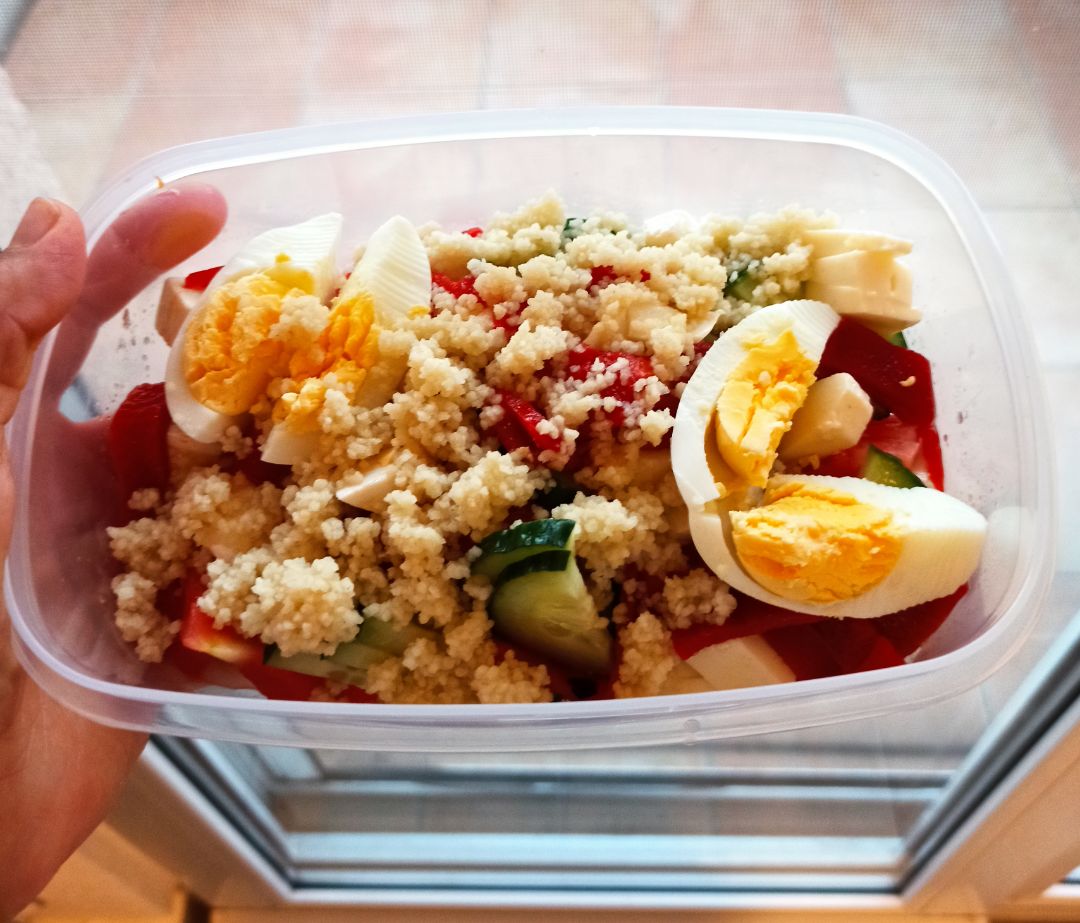 Ensalada con cuscús Ensalada con cuscús