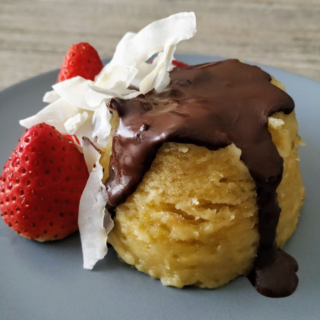 MUGCAKE DE PLÁTANO 🌱 VEGANO MUGCAKE DE PLÁTANO 🌱 VEGANO