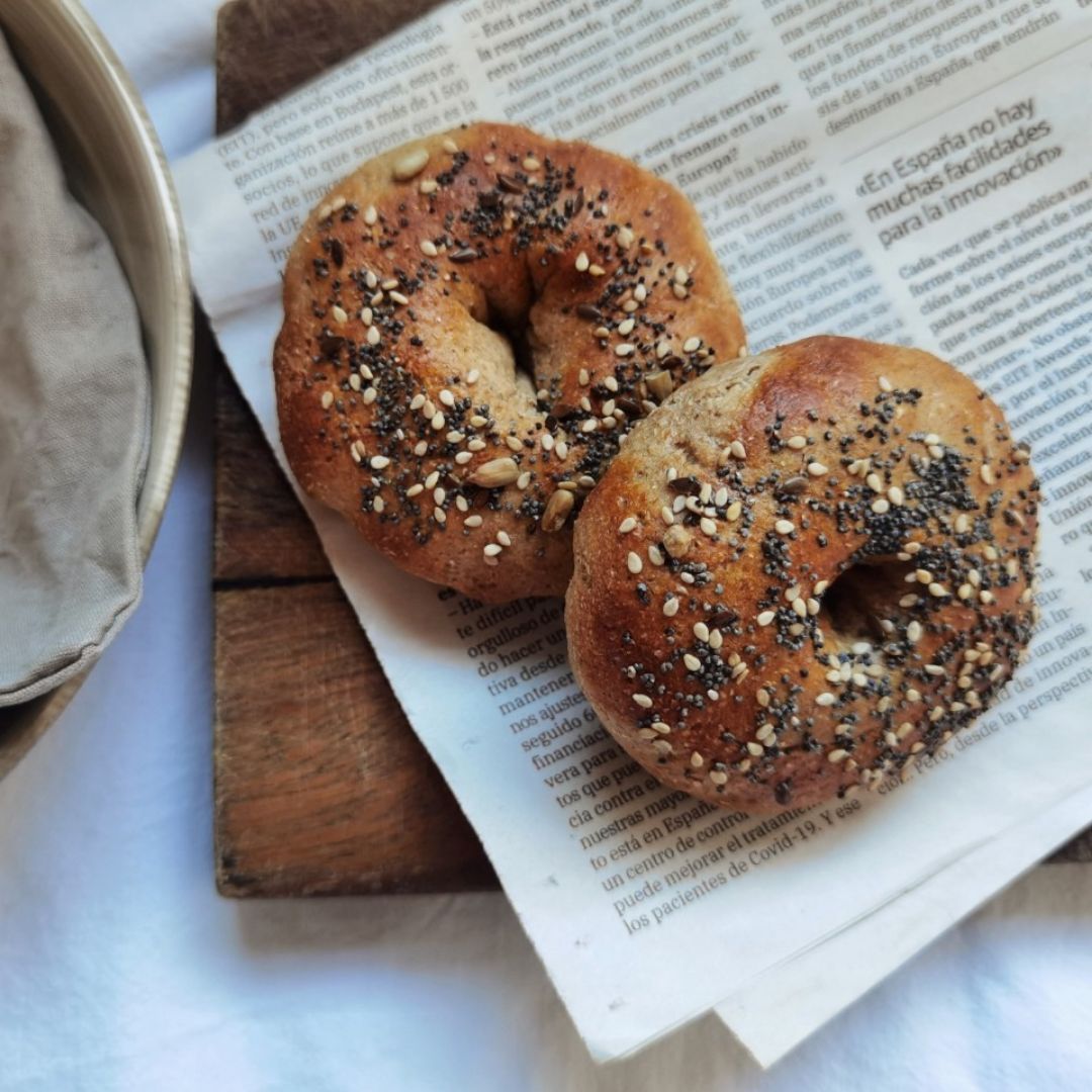 Bagels en Airfryer