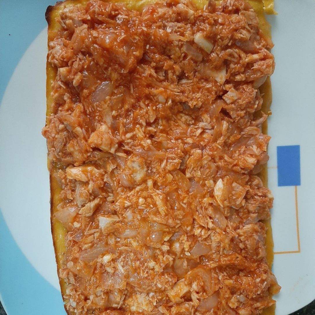 Empanada de verduras sin harina Paso 5 Empanada de verduras sin harina Paso 5
