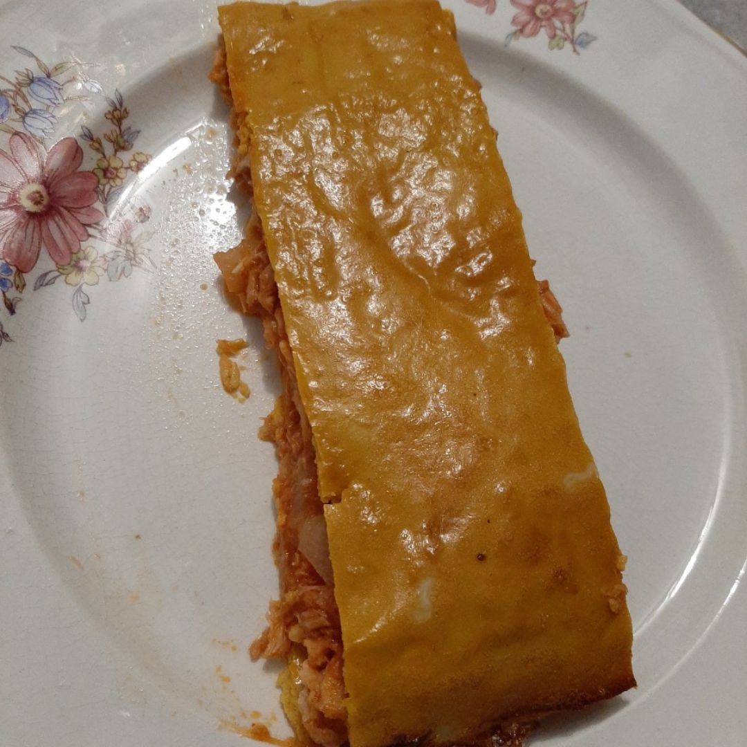 Empanada de verduras sin harina Paso 6 Empanada de verduras sin harina Paso 6