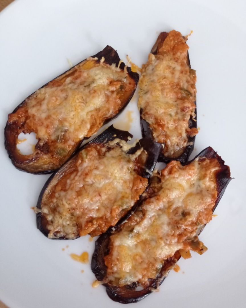 Láminas de berenjena Láminas de berenjena