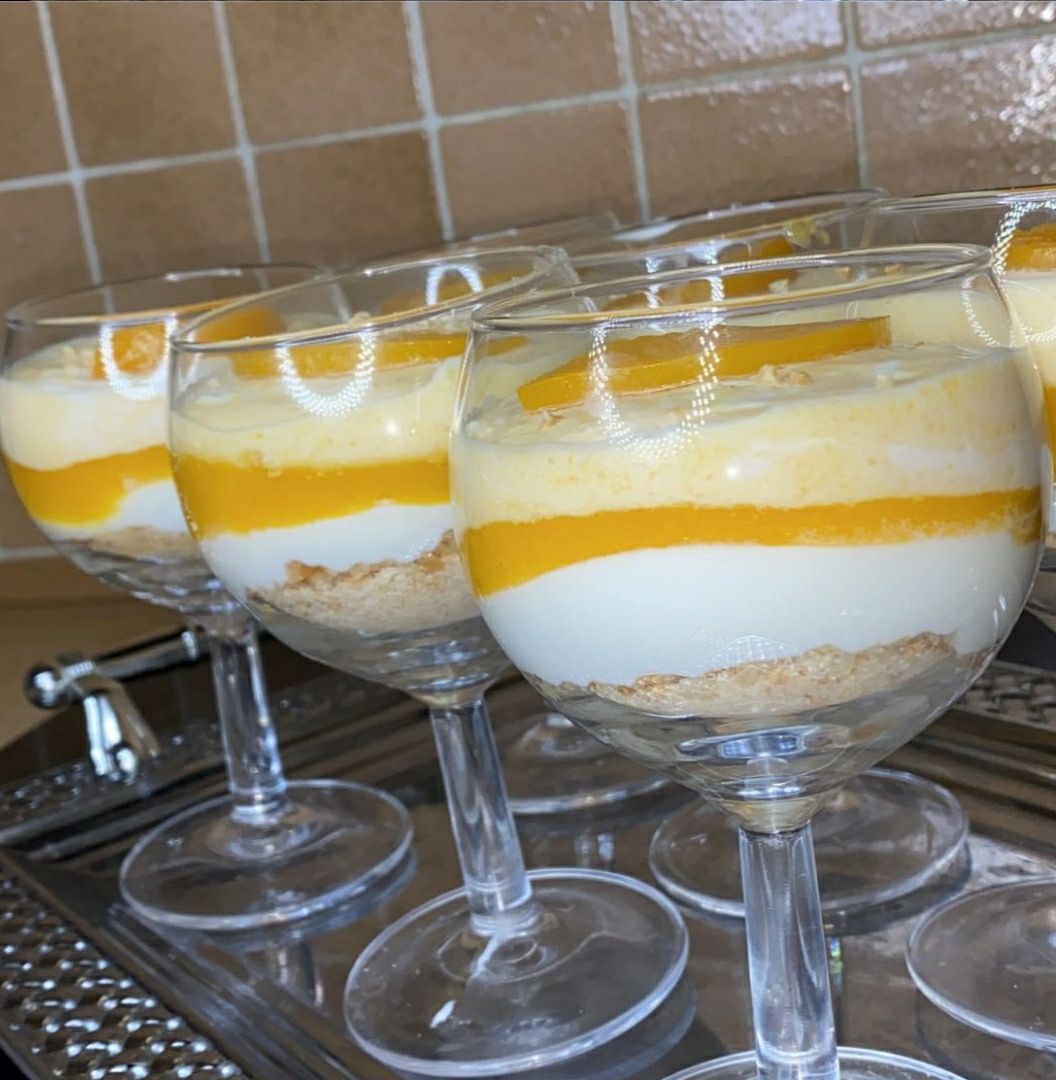 Postre de capas 🍑 Postre de capas 🍑