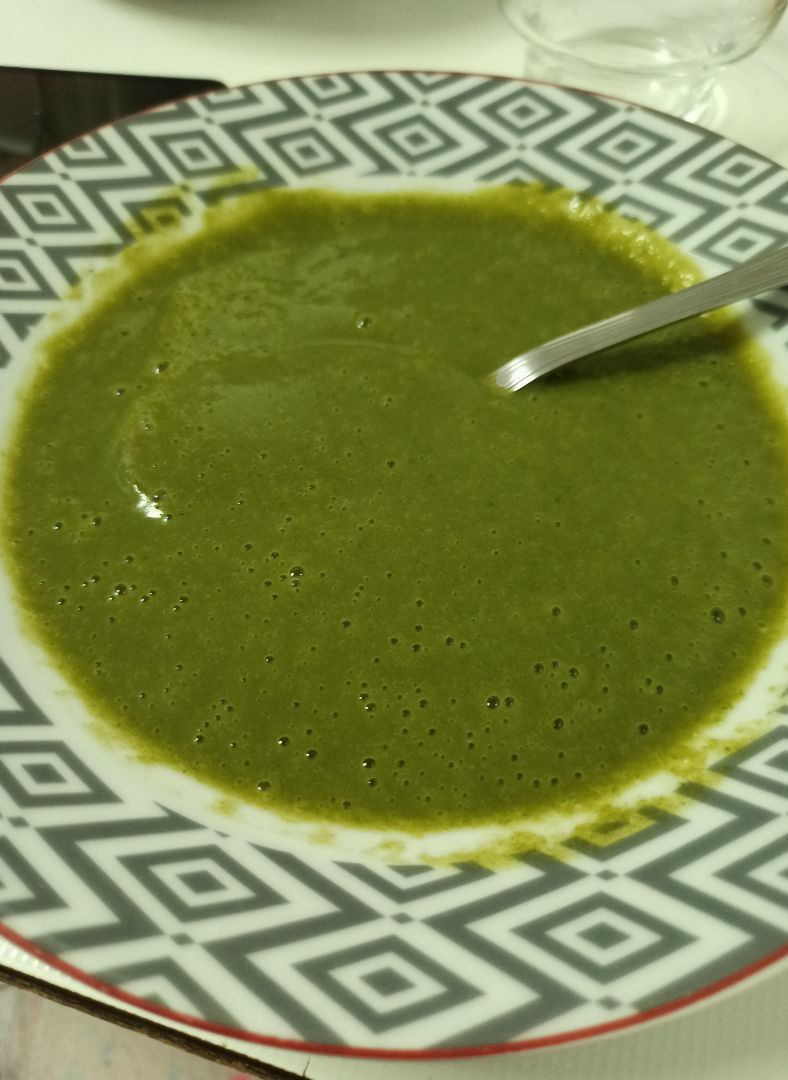 Puré de espinacas Puré de espinacas
