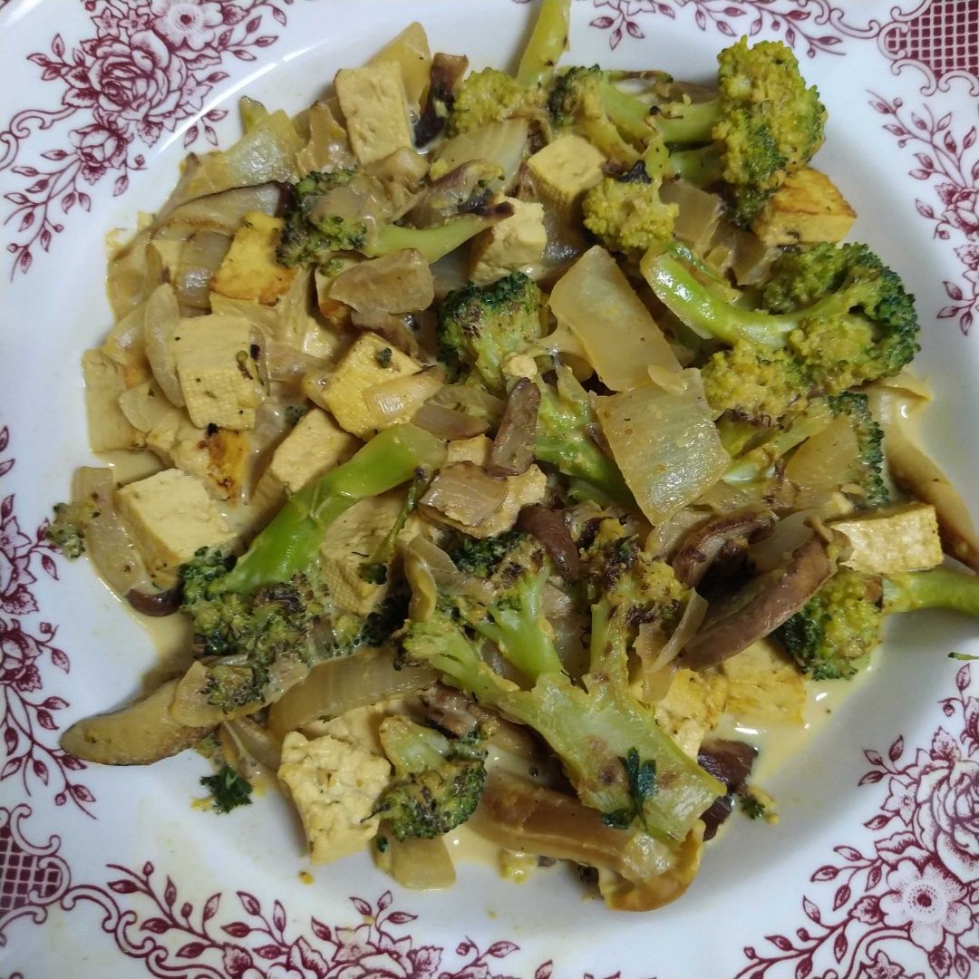 Verduras al curry Verduras al curry