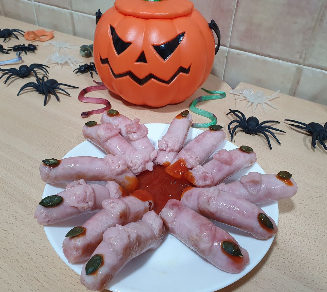 Dedos de halloween. Dedos de halloween.