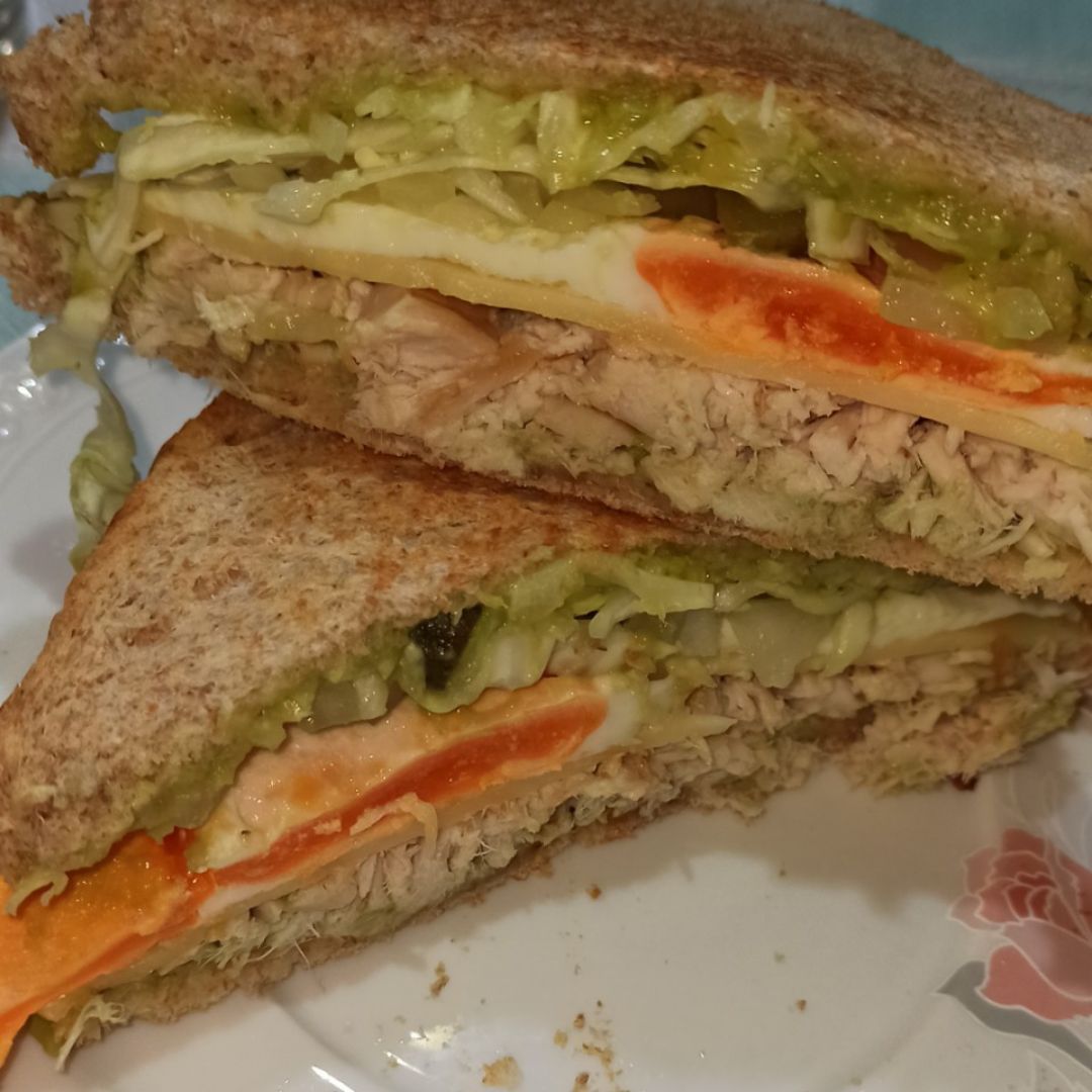 Sándwich Club Realfooder Sándwich Club Realfooder