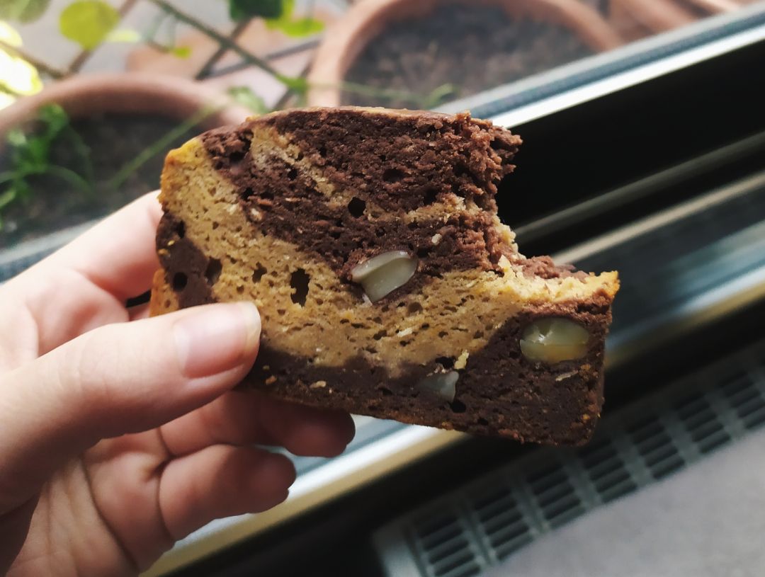 Bizcocho marmolado de calabaza y chocolate 🍞🍫 Paso 6 Bizcocho marmolado de calabaza y chocolate 🍞🍫 Paso 6