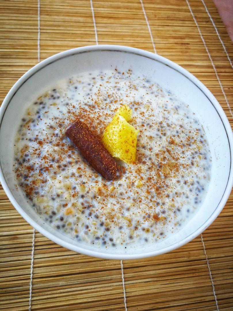 Porridge de canela y limón Porridge de canela y limón
