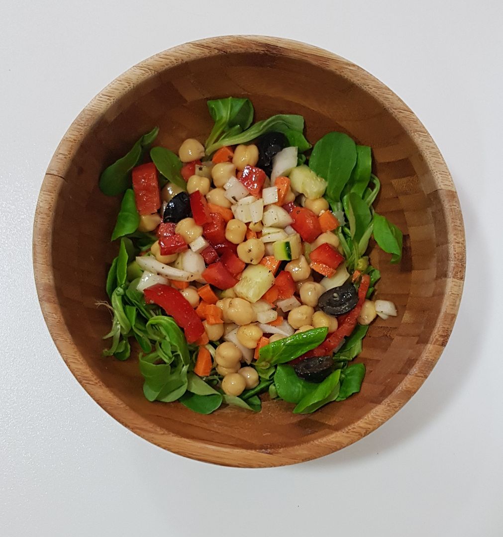 Ensalada de garbanzos