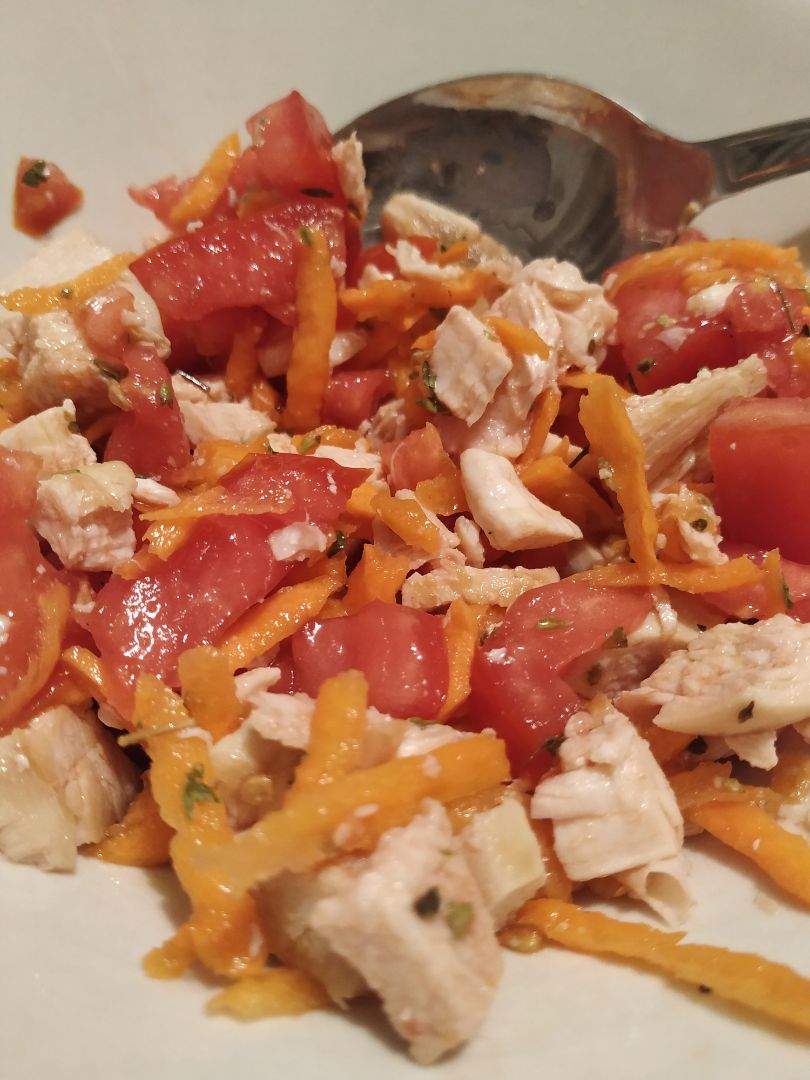 Ensalada templada de pollo Ensalada templada de pollo