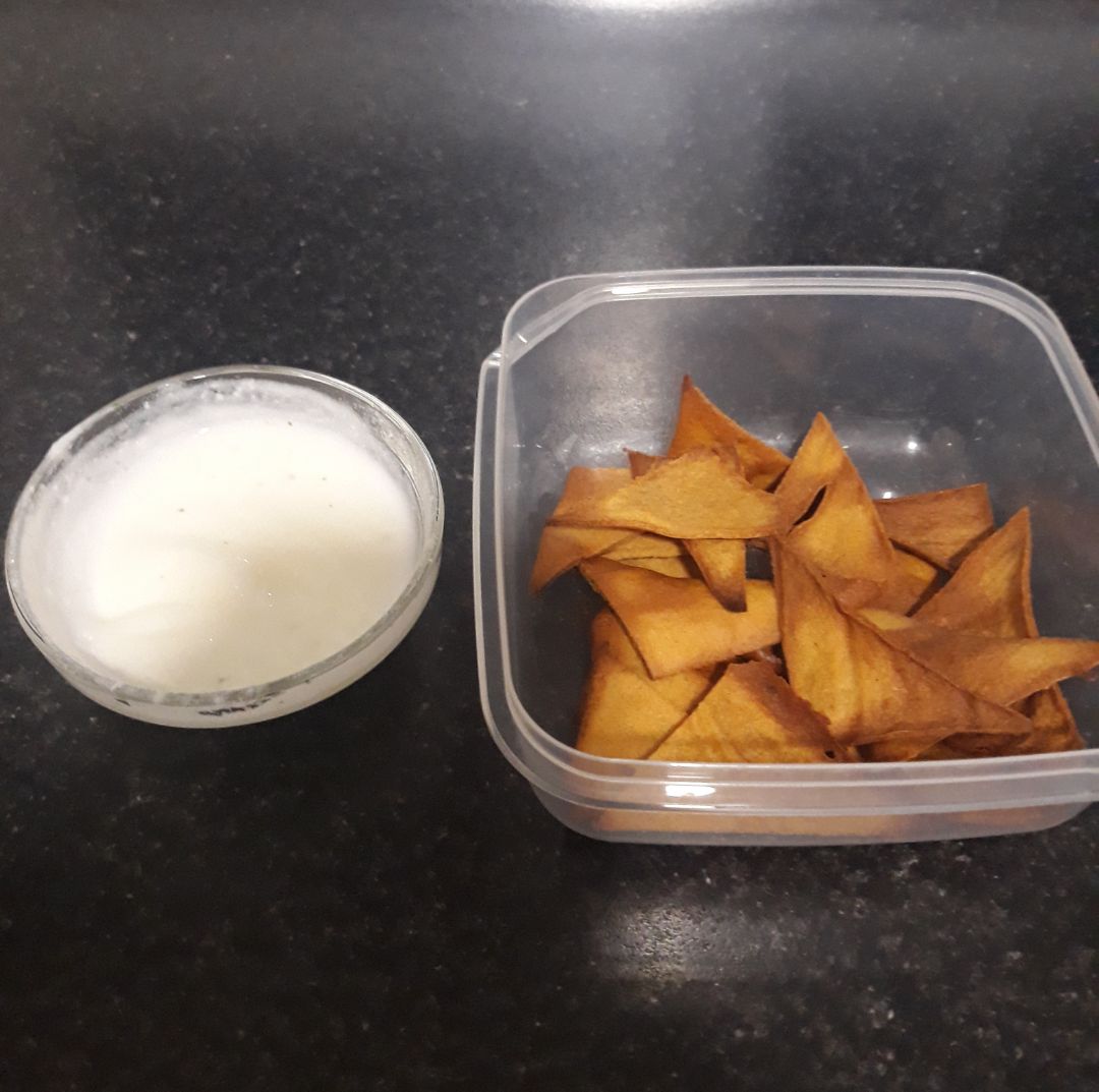 Nachos caseros Nachos caseros