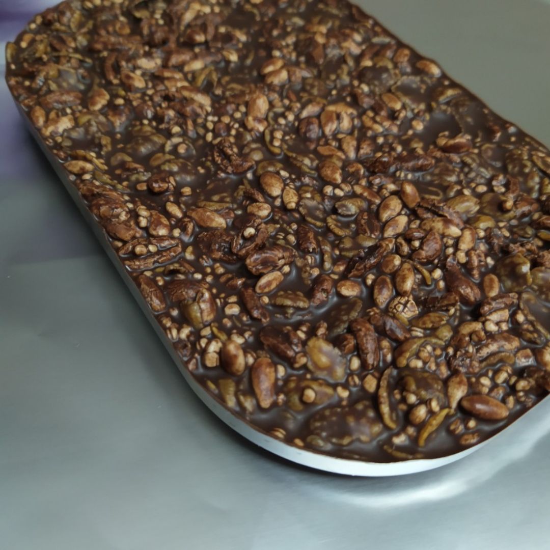 Turrón de chocolate sencillo