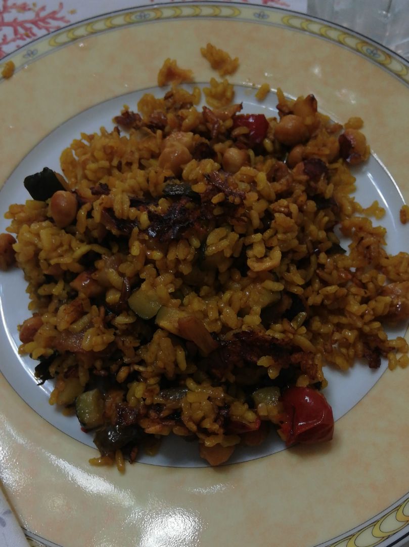 Arroz de verdura 