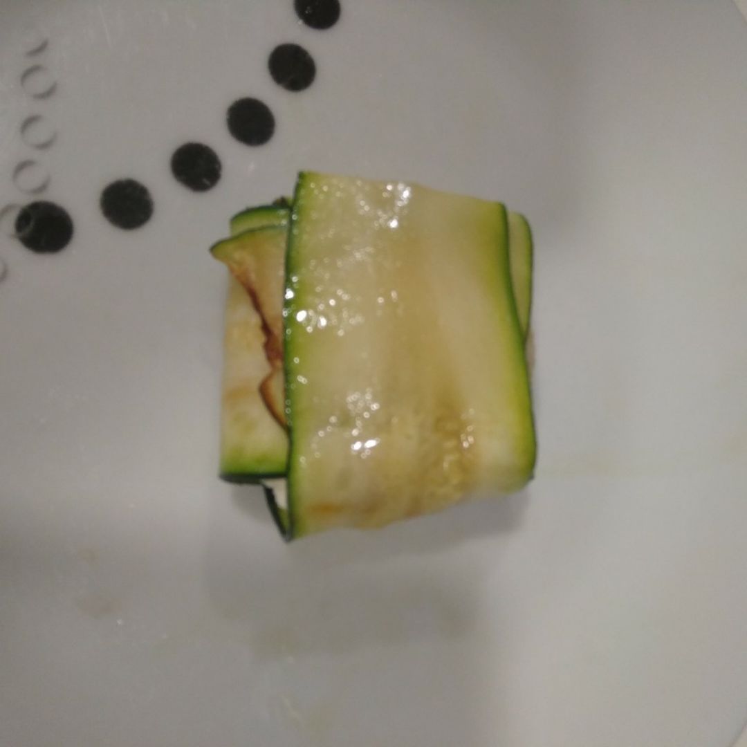 Raviolis de calabacín con queso de burgos y nuecesStep 0