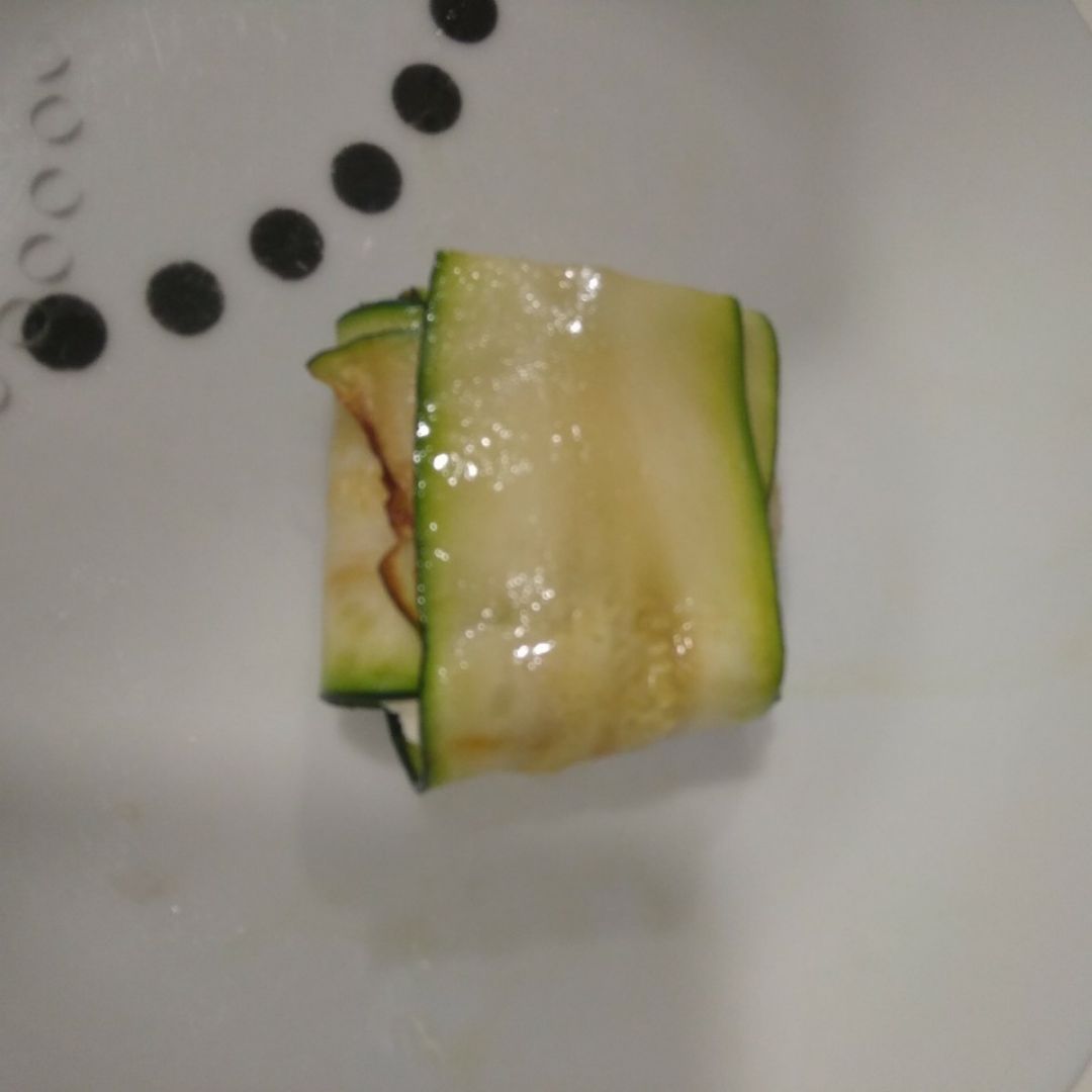 Raviolis de calabacín con queso de burgos y nueces Paso 4 Raviolis de calabacín con queso de burgos y nueces Paso 4