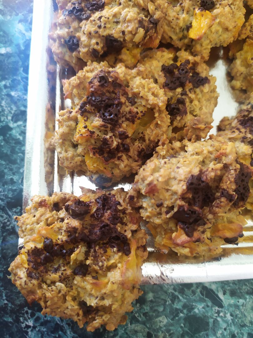 Galletas de avena con melocotón 🍑 Galletas de avena con melocotón 🍑