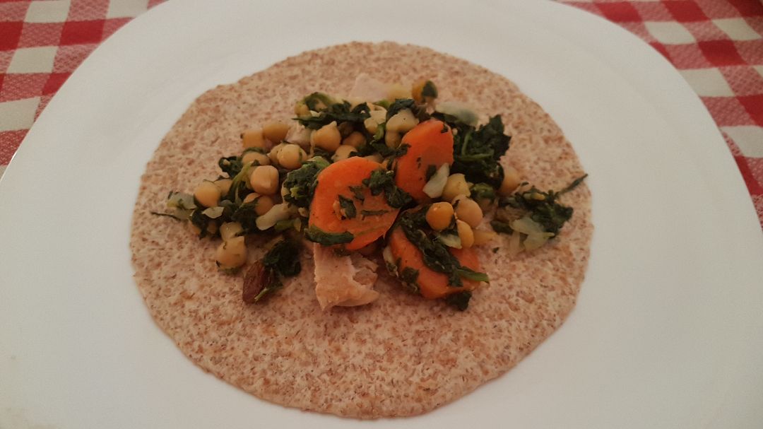 Wrap verduras Wrap verduras
