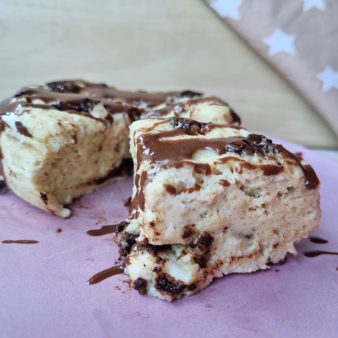 🌸BIZCOCHO DE YOGUR Y CHOCOLATE EN MICRO