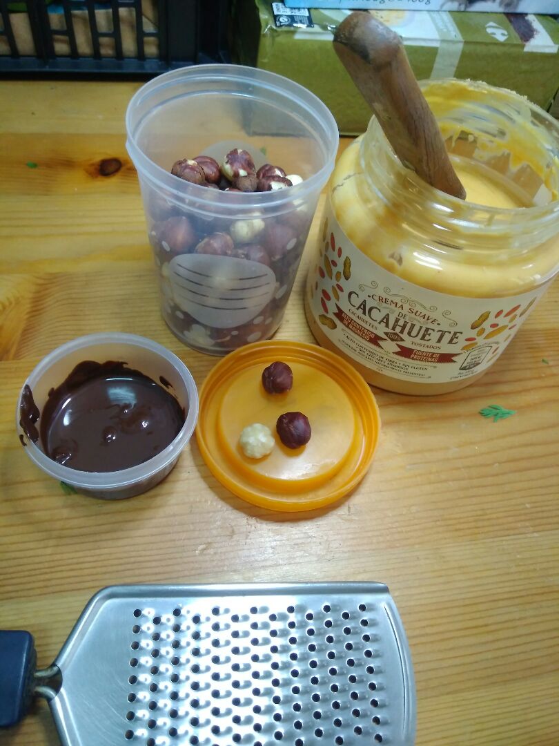 Crema de cacao Paso 0 Crema de cacao Paso 0