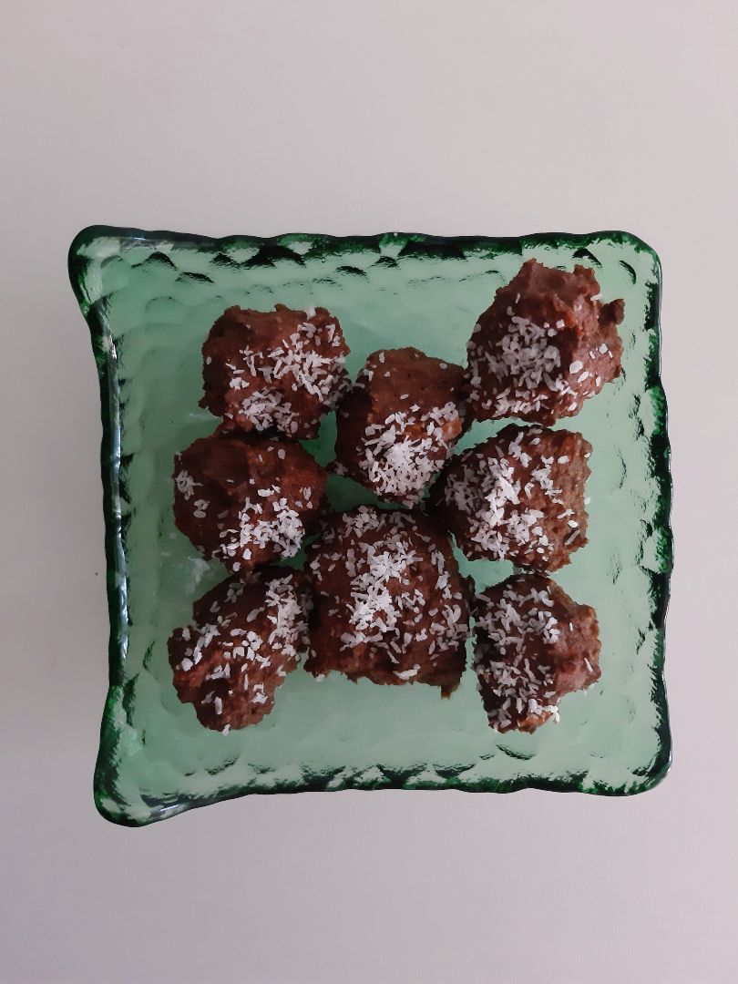 "Bombones" de calabaza y cacao "Bombones" de calabaza y cacao