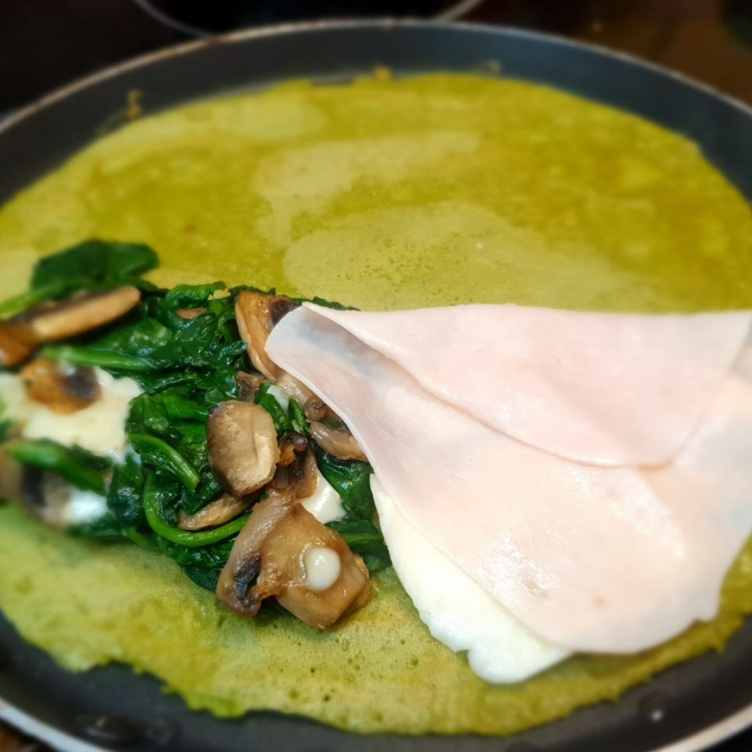 Chips y creps de Kale Paso 1 Chips y creps de Kale Paso 1