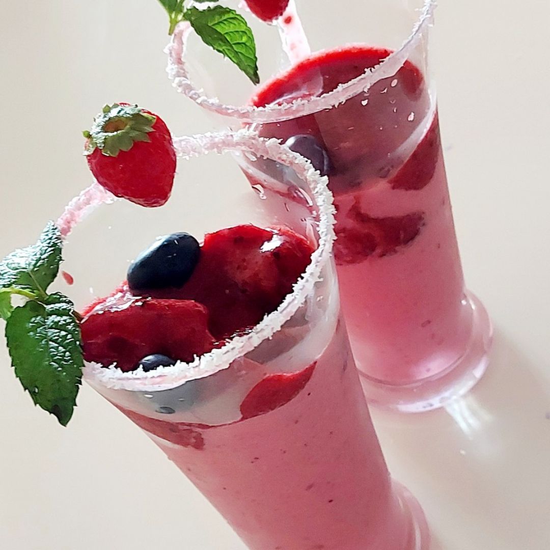 Smoothie de frutos rojos Smoothie de frutos rojos