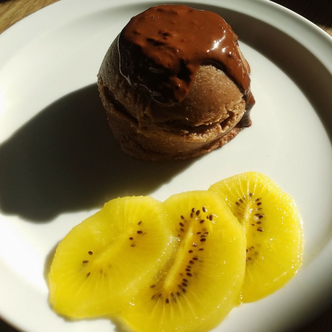 Mugcake proteico 🥧 Paso 1