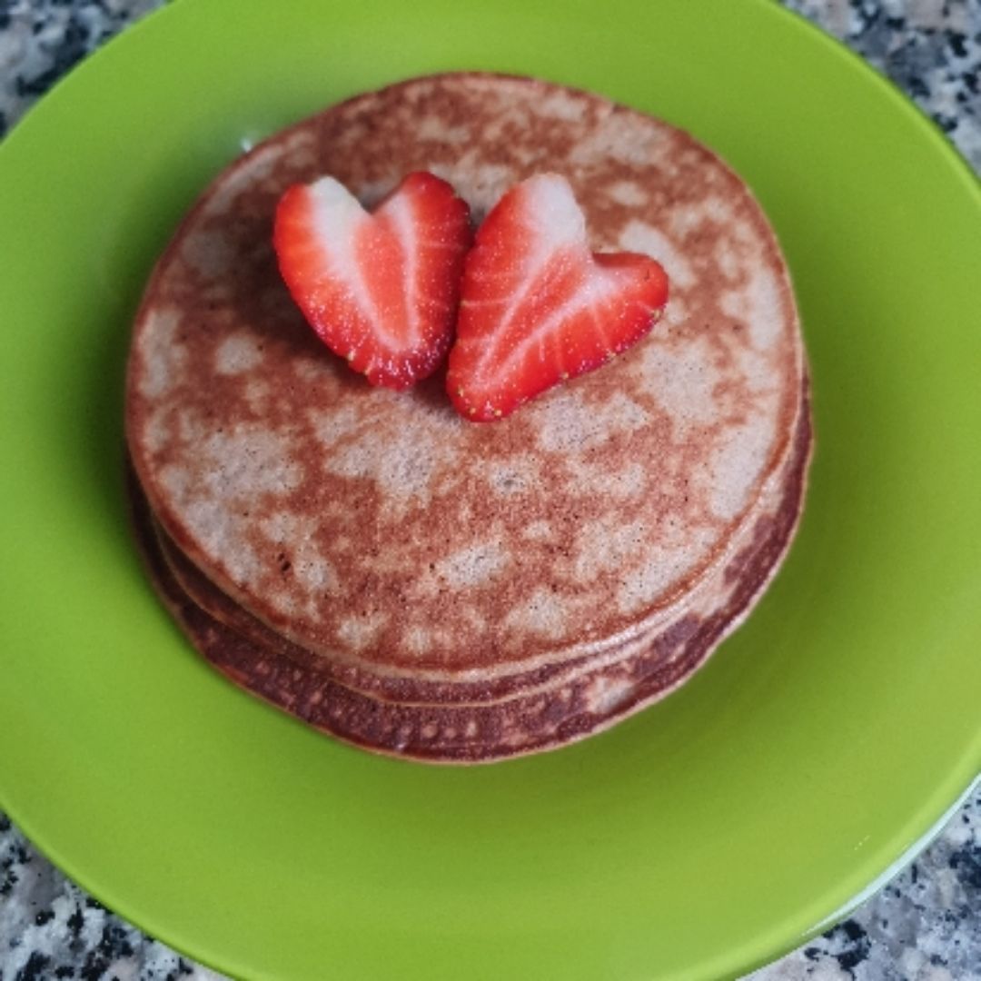 Tortitas de plátano y avena