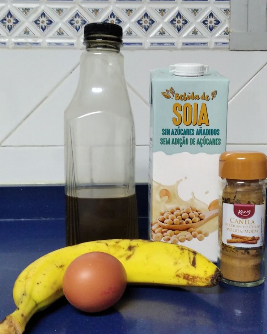 Tortillita de banana con canela Paso 0 Tortillita de banana con canela Paso 0