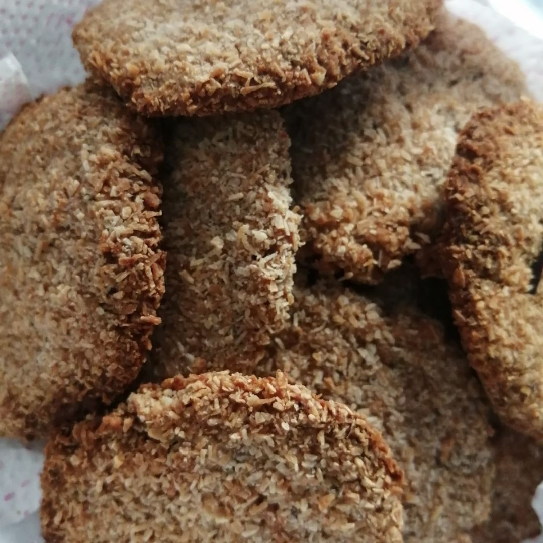 Galletas de coco y dátiles Galletas de coco y dátiles