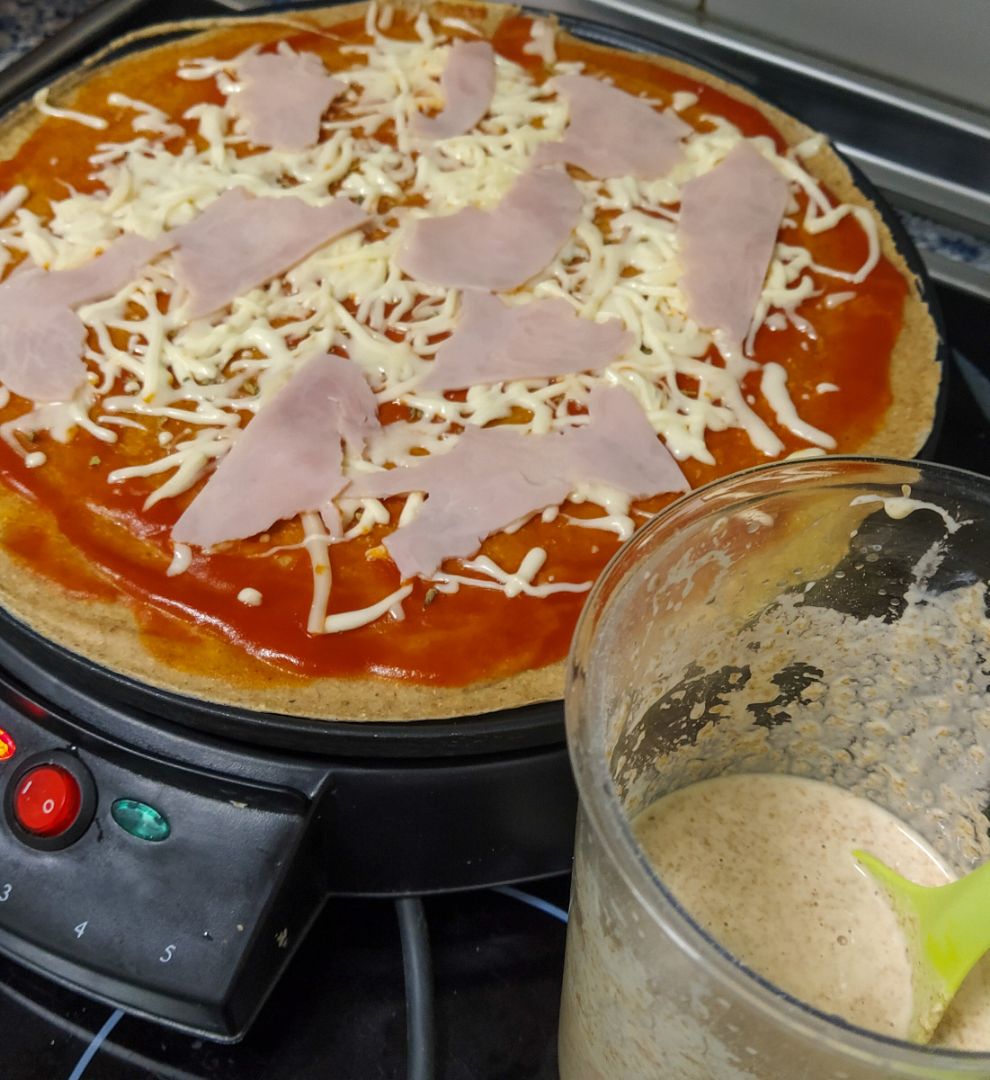 Pizza crepe roll Paso 5 Pizza crepe roll Paso 5