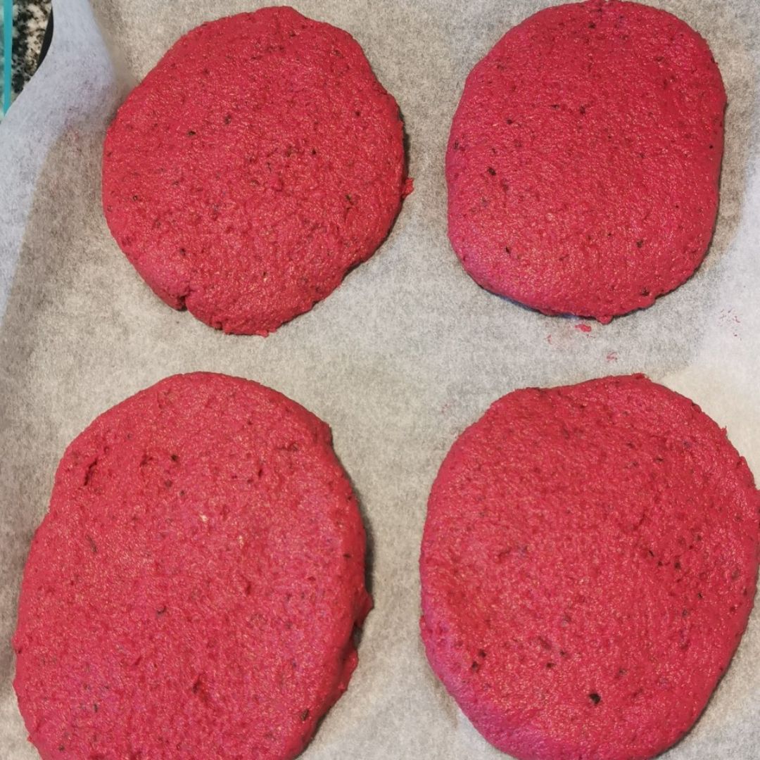 Hamburguesas remolacha y soja texturizada Paso 7 Hamburguesas remolacha y soja texturizada Paso 7