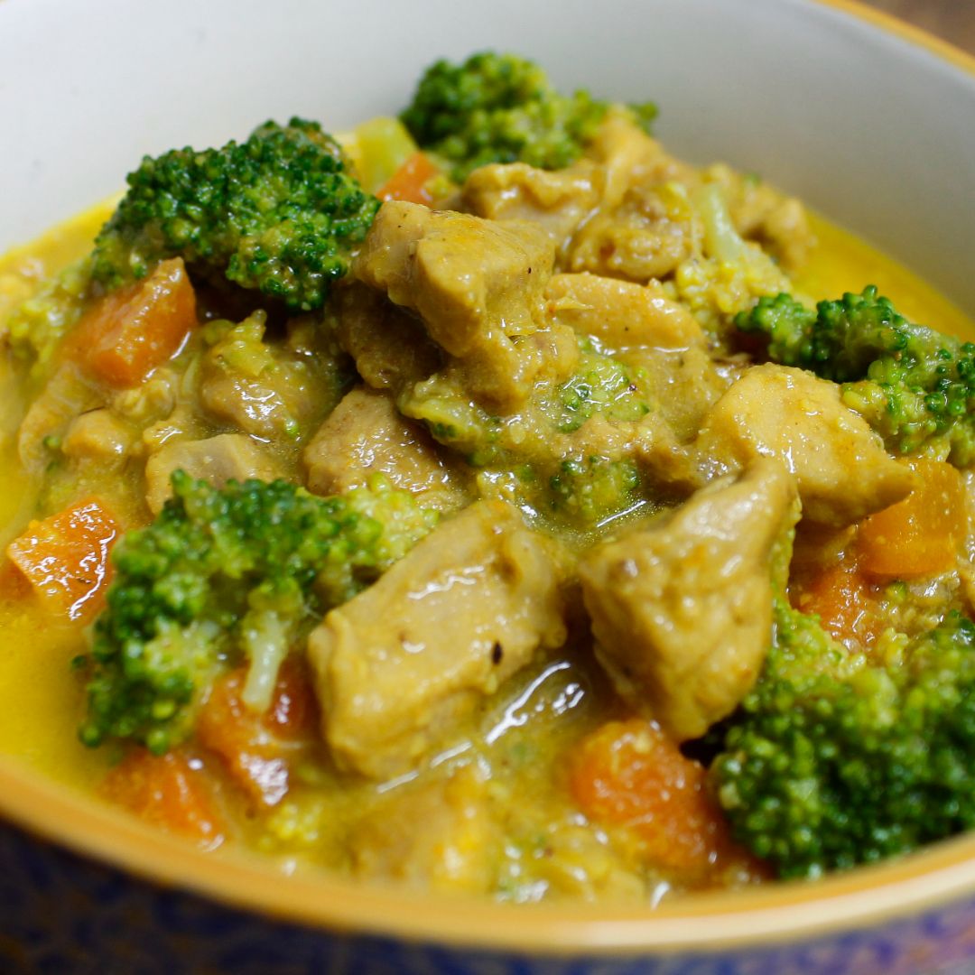 Pollo al curry "curryñesa" Pollo al curry "curryñesa"