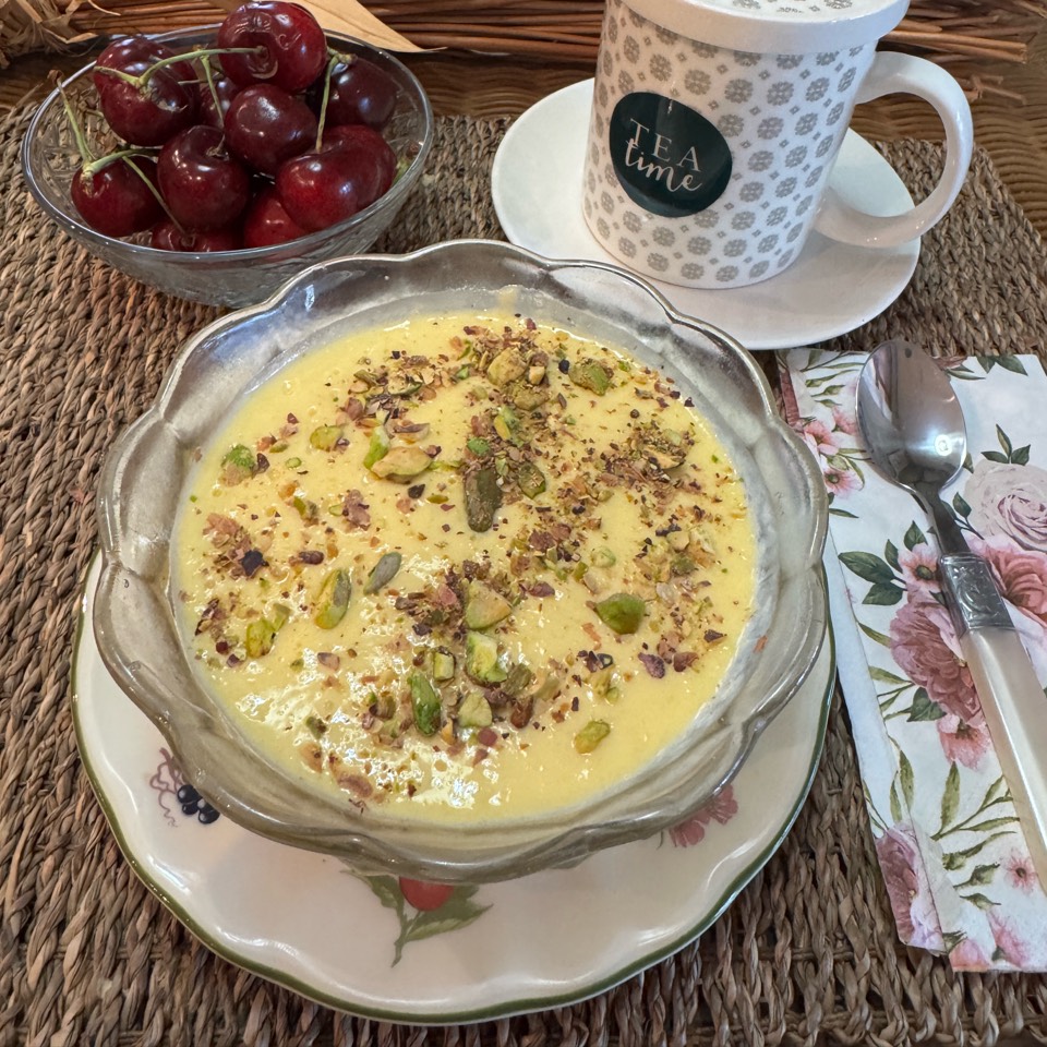 Batido/ helado de kefir con mango