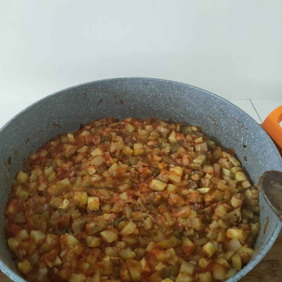 Pisto casero. Pisto casero.