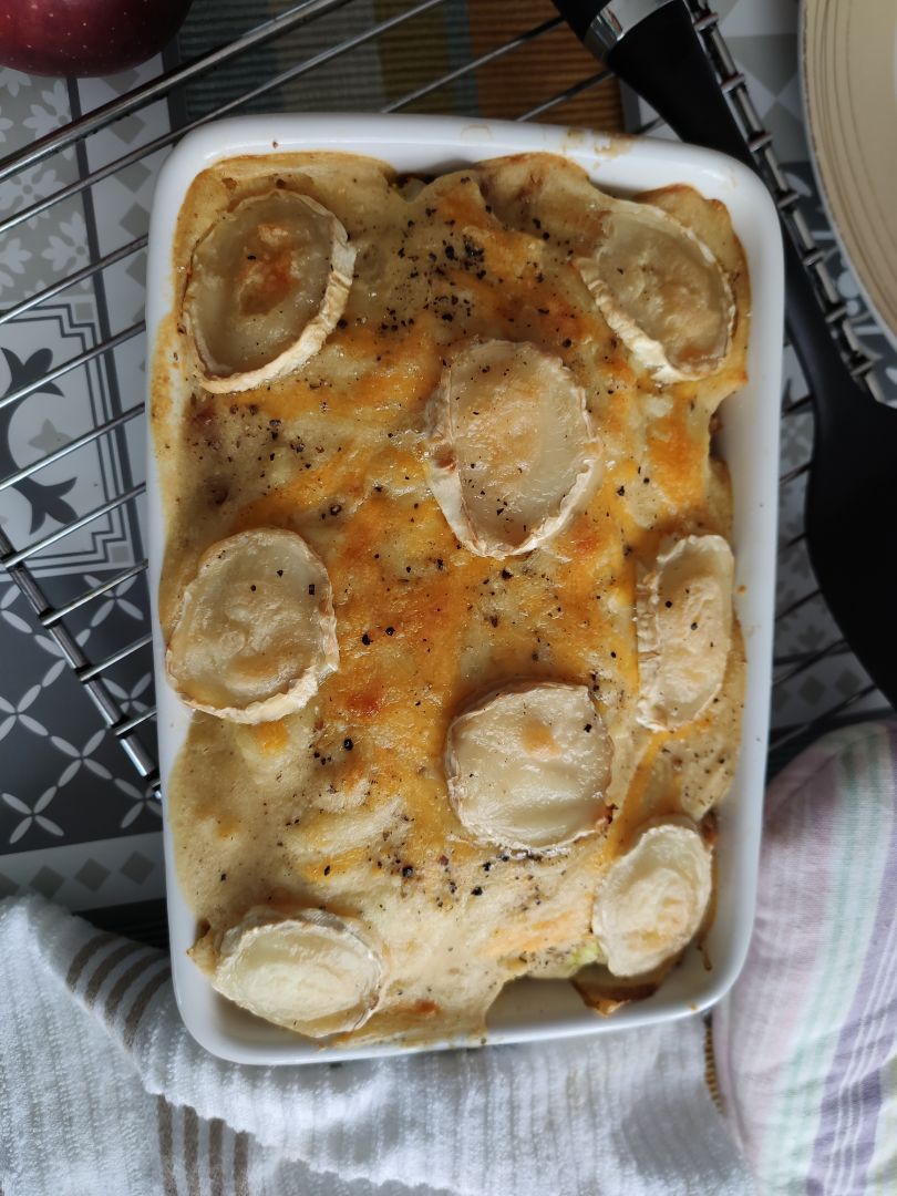 Lasaña de calabacín con soja y queso de cabra Paso 5 Lasaña de calabacín con soja y queso de cabra Paso 5