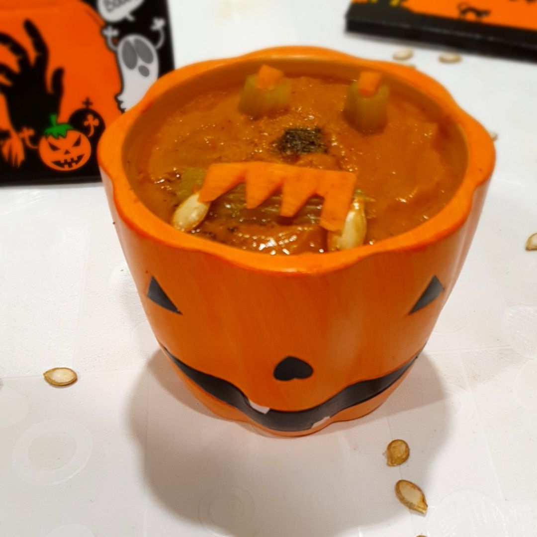 crema de calabaza especiada