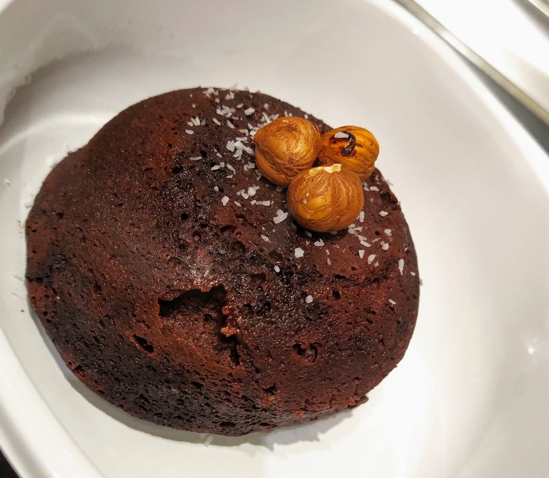 Mugcake de chocolate sin harina 