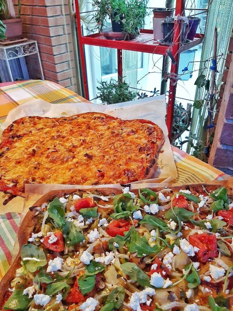 Pizza con masa de espelta integral Paso 6 Pizza con masa de espelta integral Paso 6