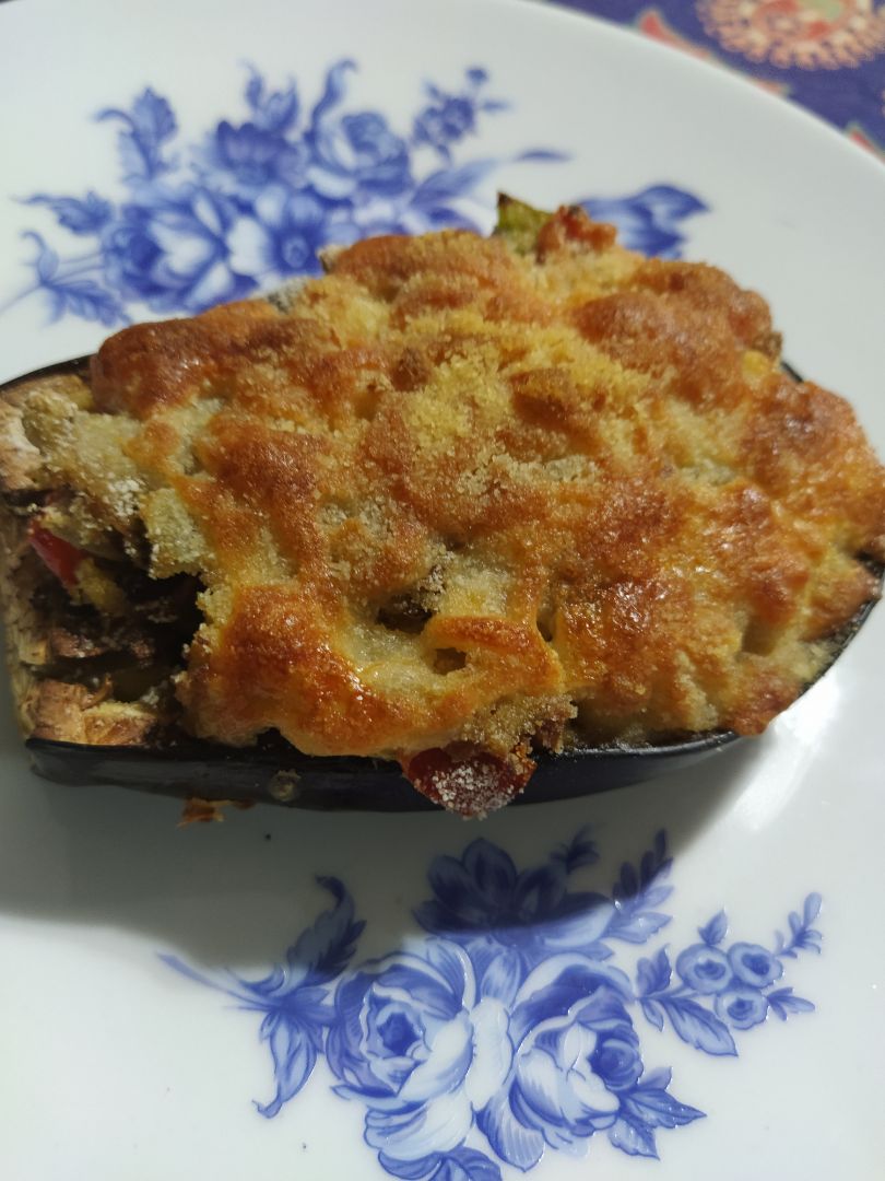 Berenjena Rellena de Atun Berenjena Rellena de Atun
